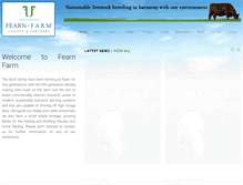 Tablet Screenshot of fearnfarm.com